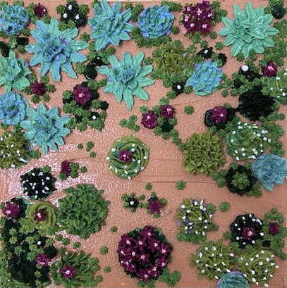 3D succulents