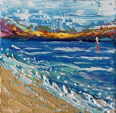 Abstract beachscape