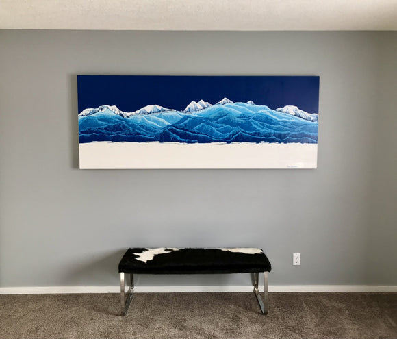 "Dreaming of blue mountains"