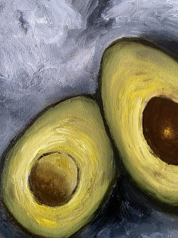 "Ordinary Days" Still Life with Avocados