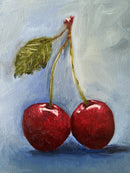 "Ordinary Days" Still Life with Cherries-3