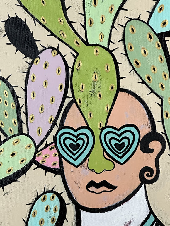 A prickly pear world