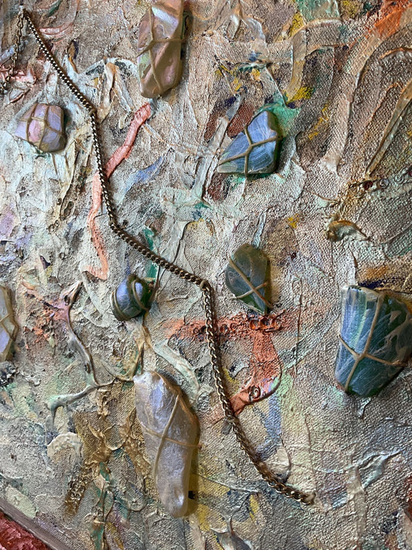 Sea Glass and Silver