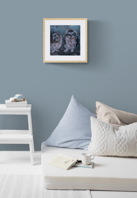 Funny Owl's Babies