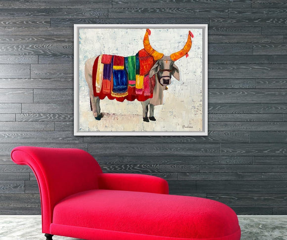 Decorated Ox