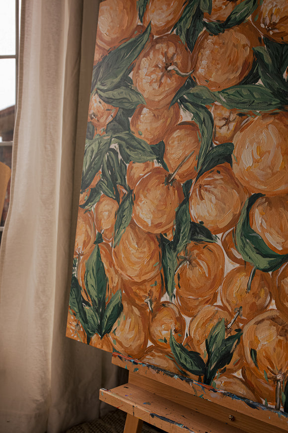 Clementines In The Market