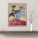 Pink Rose in Vase-3