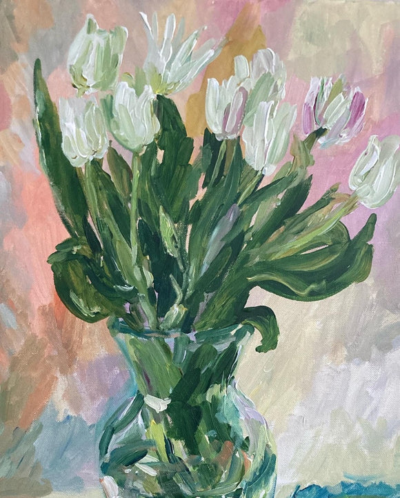 White Tulips