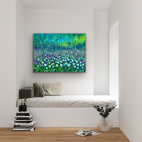 Tulips and Forest