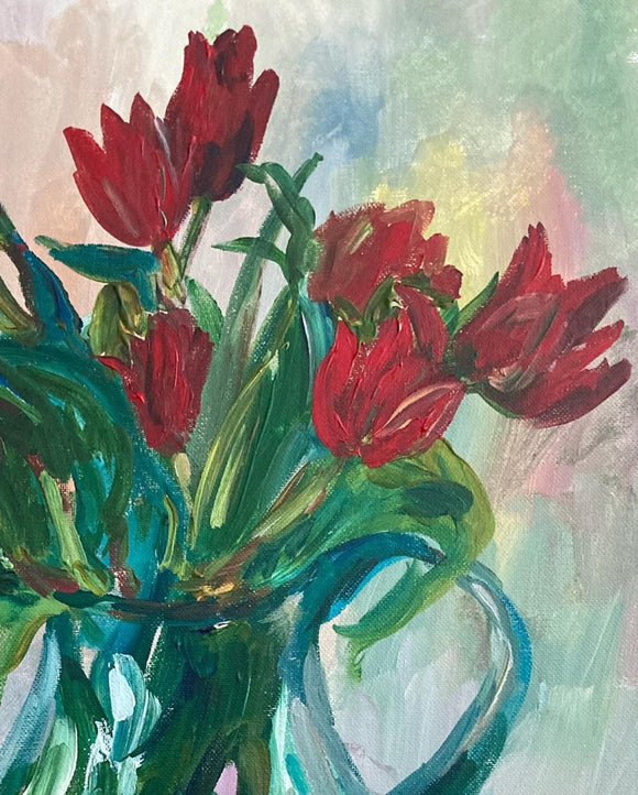 Scarlet Tulips