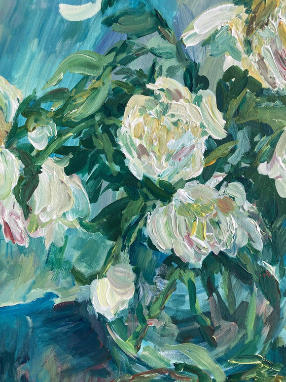 Peonies. Shades Of Light