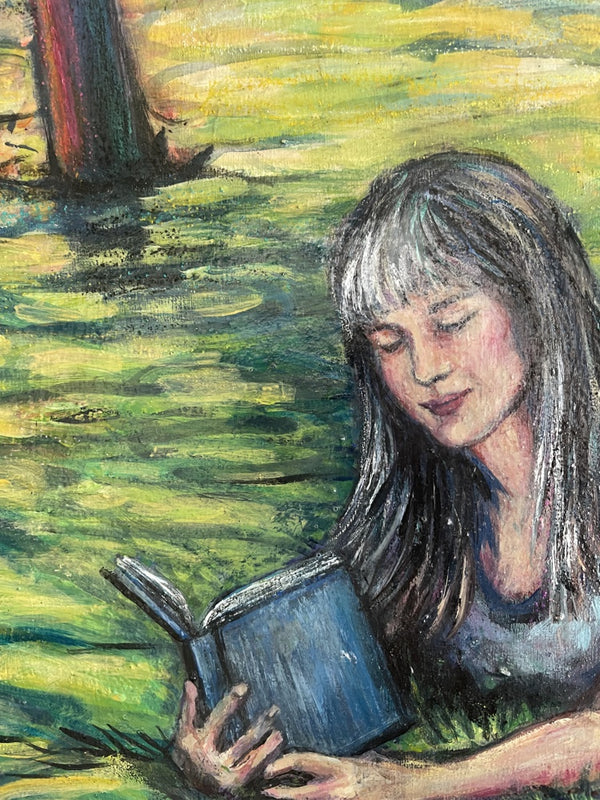 Reading in the Mossy Forest