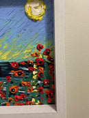 Abstract sailboat seascape-5