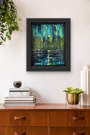 Abstract Northern Lights landscape-4