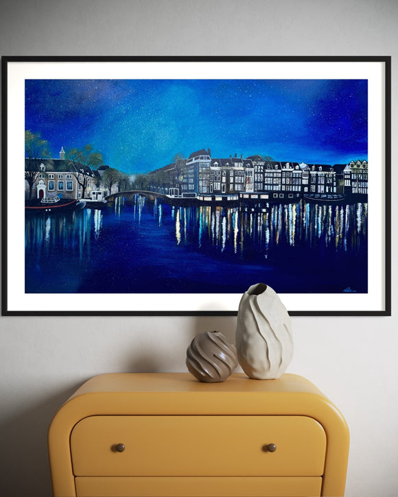 Starry night Amsterdam