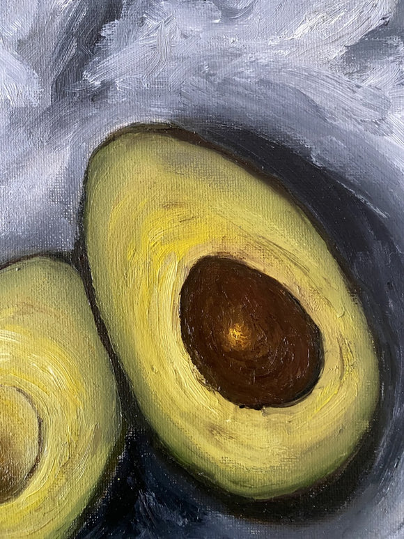 "Ordinary Days" Still Life with Avocados