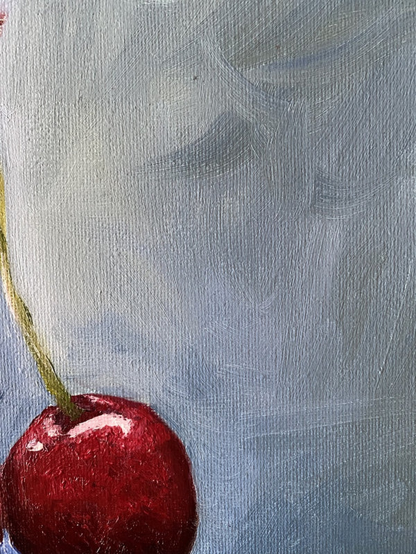 "Ordinary Days" Still Life with Cherries