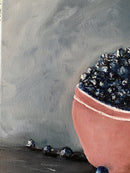 "Ordinary Days" Still Life Bowl with Blueberries-4