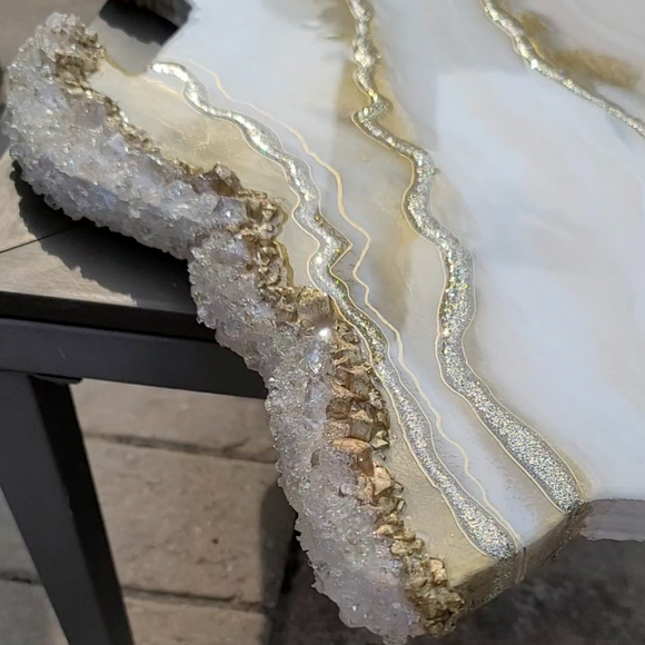 Africa Inspired Geode Art