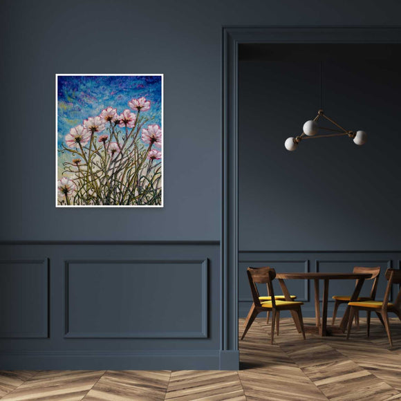 Flowers in Summer Sky