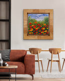 Abstract wildflower field-5