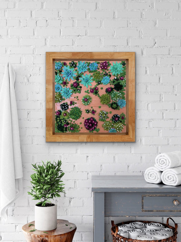 3D succulents