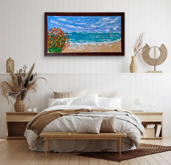 Abstract beachscape