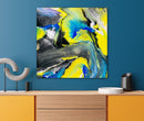 Abstract black yellow blue aesthetics-6