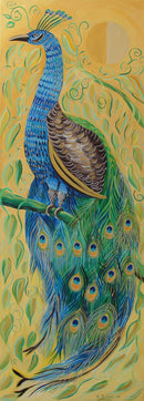 Gopis and Peacock-6