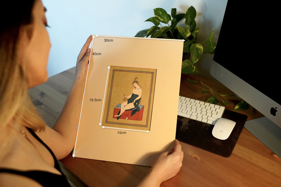 Persian styler miniature painting