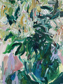 Peonies in a Glass Vase-5