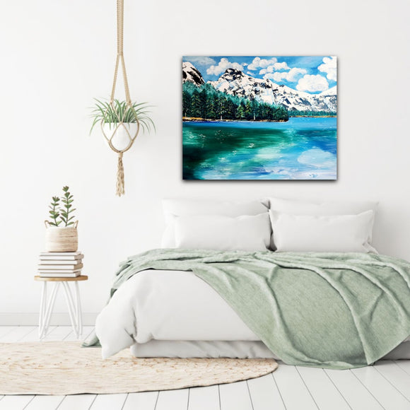 "The Scenic Beauty of Emerald Lake"