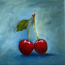 "Ordinary Days" Still Life with Cherries-5