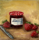 "Ordinary Days" Still Life Home Made Strawberry Jam-5