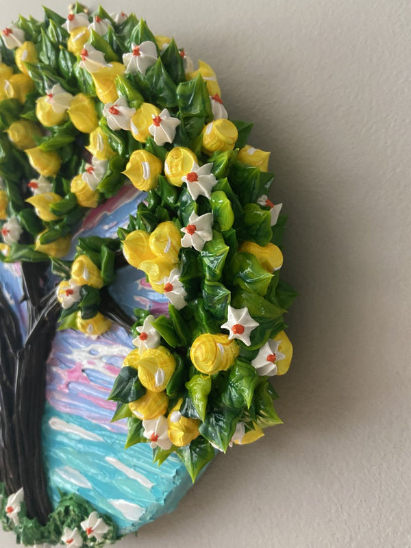 3D Lemon Tree impasto