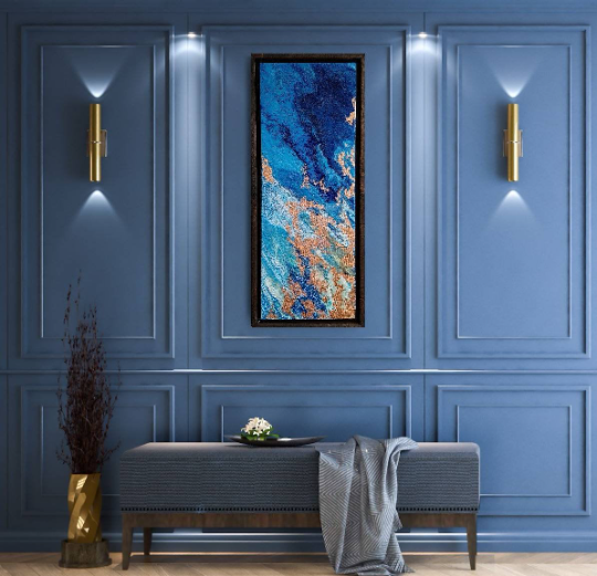 Resin Gold Foil Series Long