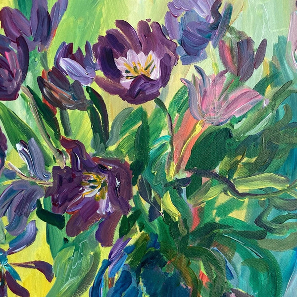 Tulips. Floral Composition
