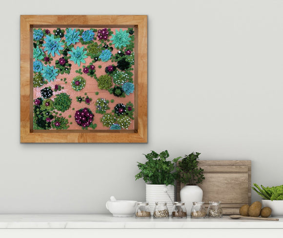3D succulents