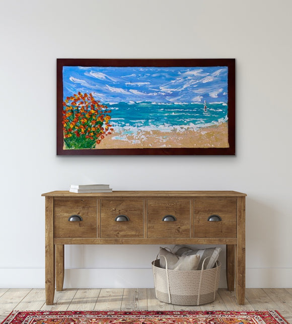 Abstract beachscape