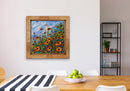 Abstract poppy field-6