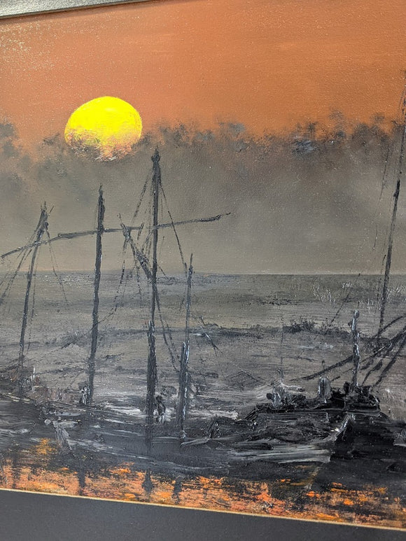 Boats by the Seashore