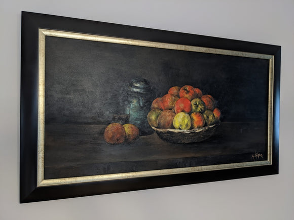 Still Life with Apples and a Pomegranate