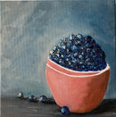 "Ordinary Days" Still Life Bowl with Blueberries-6