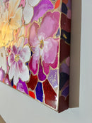 Floral Fusion: Pink Harmony with an Orange Infusion-7