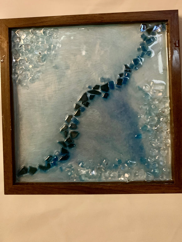 “Tranquility” resin artwork set