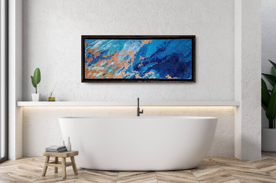 Resin Gold Foil Series Long