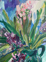 Hyacinths. Floral Composition