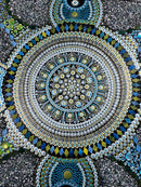 Mandala Ombre in earthy tones-7