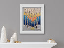 Abstract birch trees-7