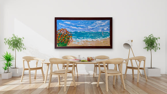 Abstract beachscape